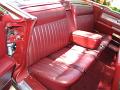 1961 Lincoln Continental Back Seats