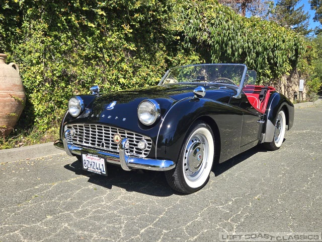 1961 Triumph TR3A Roadster Slide Show