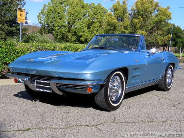 1963 Chevrolet Corvette Convertible Slide Show