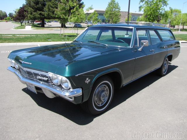 Wedding Wagon ~ A Weathered '65 Chevy Becomes Bel Air of the Ball