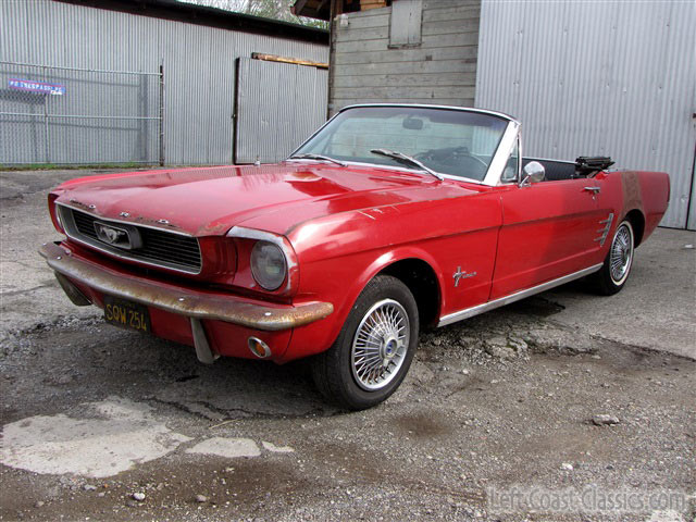 1966 Ford mustang convertible for sale in california