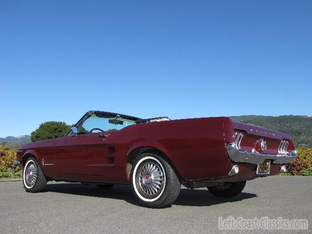 1967 Ford mustang convertible glass