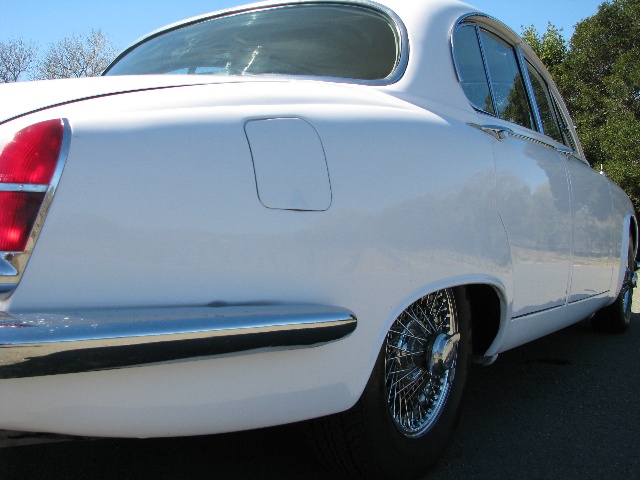 1967 Jaguar 420 Saloon Close-up