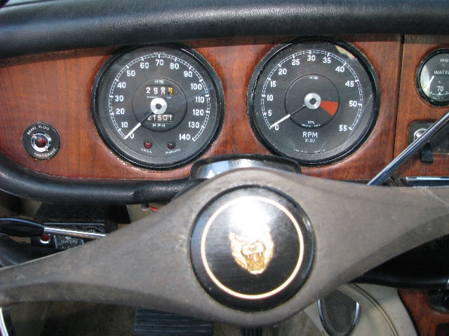 1967 Jaguar 420 Saloon Dash