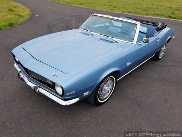 1968 Chevrolet Camaro Convertible For Sale