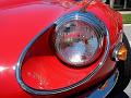 1972 Jaguar XKE Convertible Close-Up Headlight