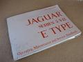 1972 Jaguar XKE Convertible Owners Manual