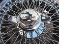 1972 Jaguar XKE Convertible Wheel Close-Up