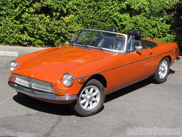 1974 MGB Roadster Slide Show