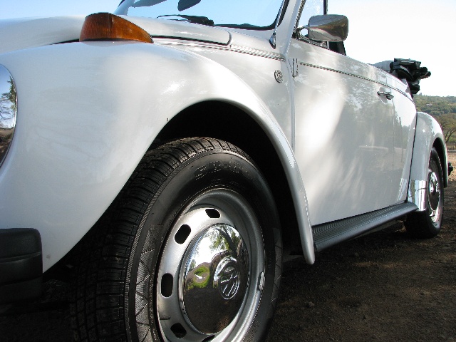 1974 VW Convertible Close-up