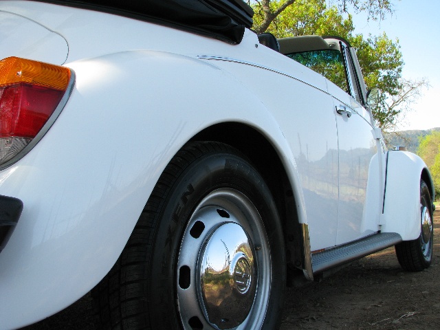 1974 VW Convertible Close-up