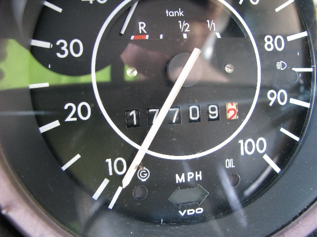 1974 VW Convertible Speedometer