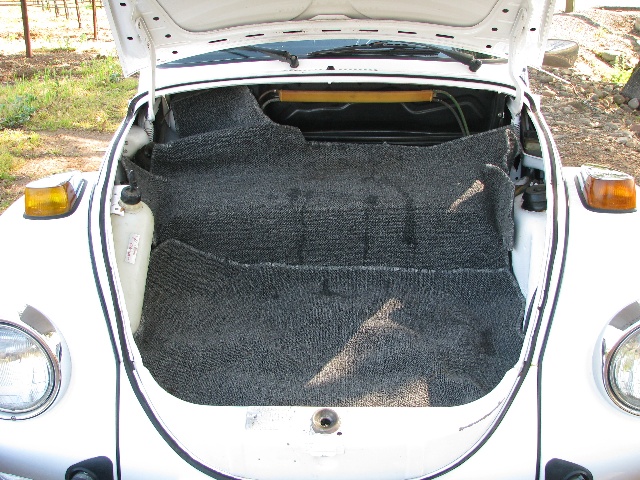 1974 VW Convertible Trunk
