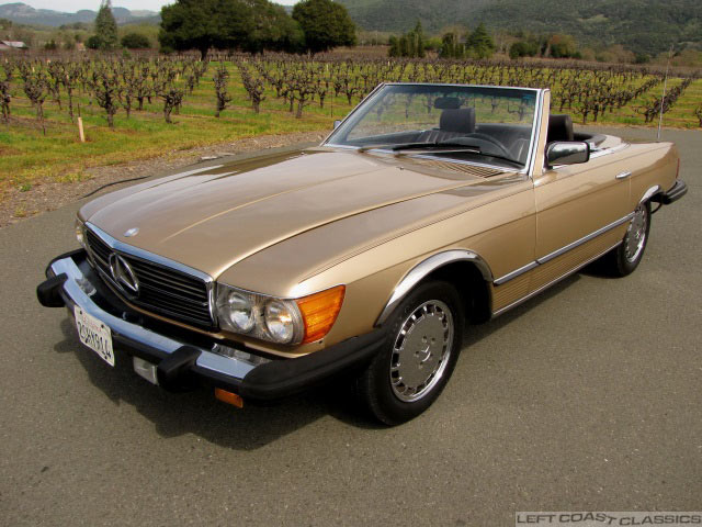 1985 Mercedes-Benz 380SL Slide Show