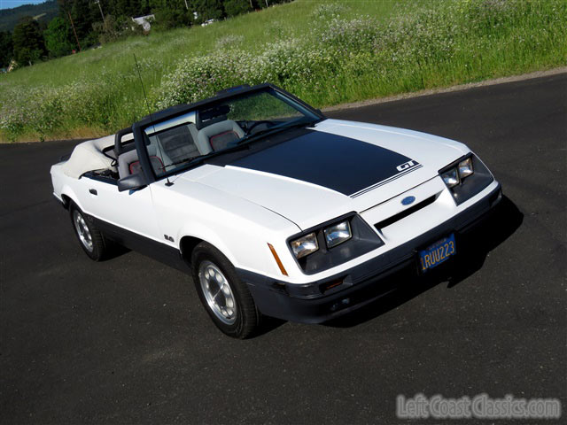 1986 Ford Mustang Gt Convertible For Sale