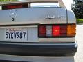 1986 Mercedes-Benz 190E Rear Close-Up