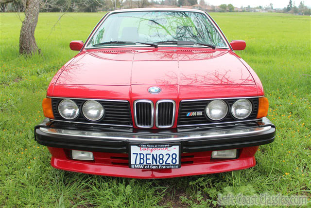 1987 BMW M6 for Sale