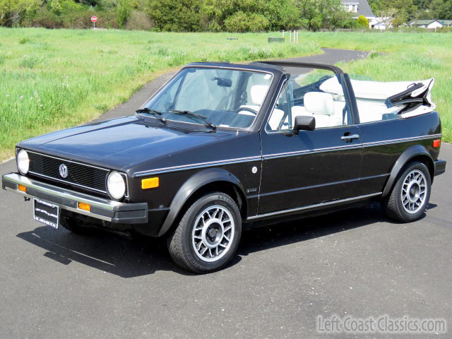 1987 Volkswagen Rabbit Cabriolet for Sale