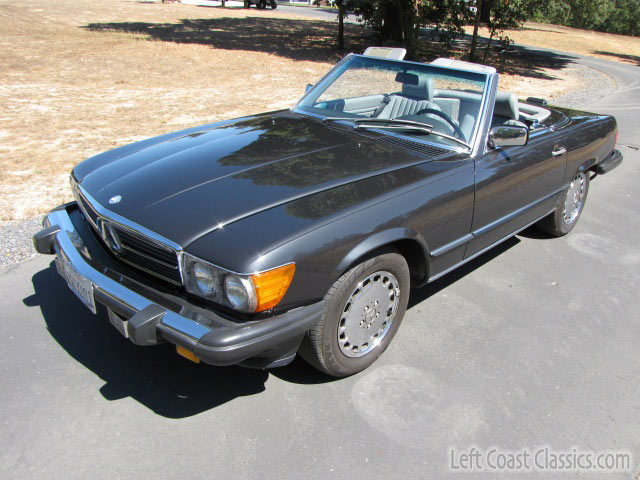 1988 Mercedes 560SL Convertible Slide Show