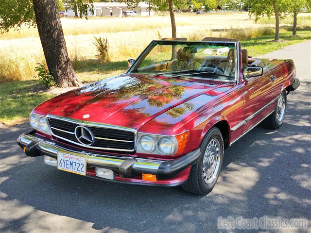 1989 Mercedes 560SL Slide Show