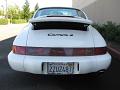 1992 Porsche 911 Carrera 2 Sunroof Coupe Rear