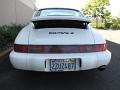 1992 Porsche 911 Carrera 2 Sunroof Coupe Rear