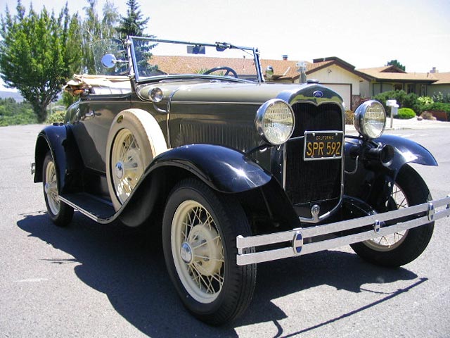1930 Ford Model A Roadster Convertible