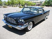 Black 1957 Chrysler 300c