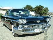 Black 1958 Cadillac Fleetwood