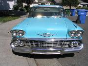 Blue 1958 Chevrolet Belair