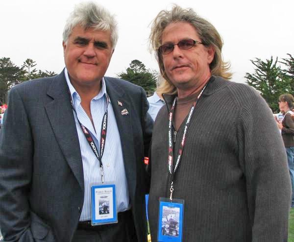 Donn Dabney and Jay Leno